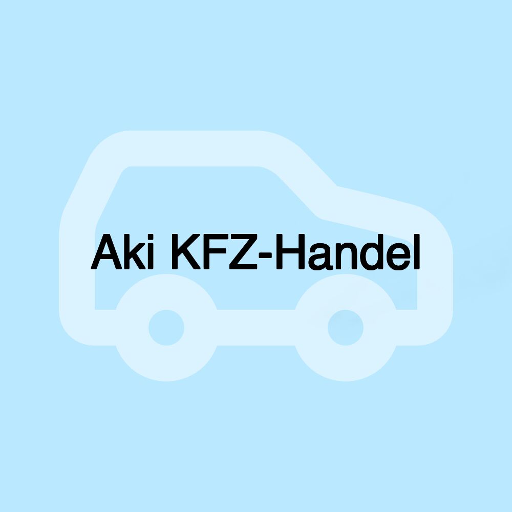 Aki KFZ-Handel