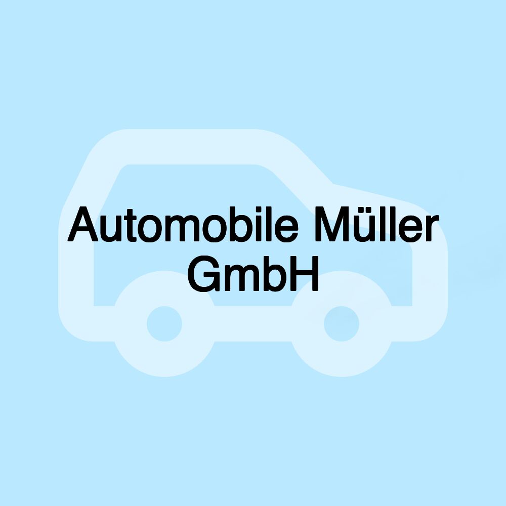 Automobile Müller GmbH