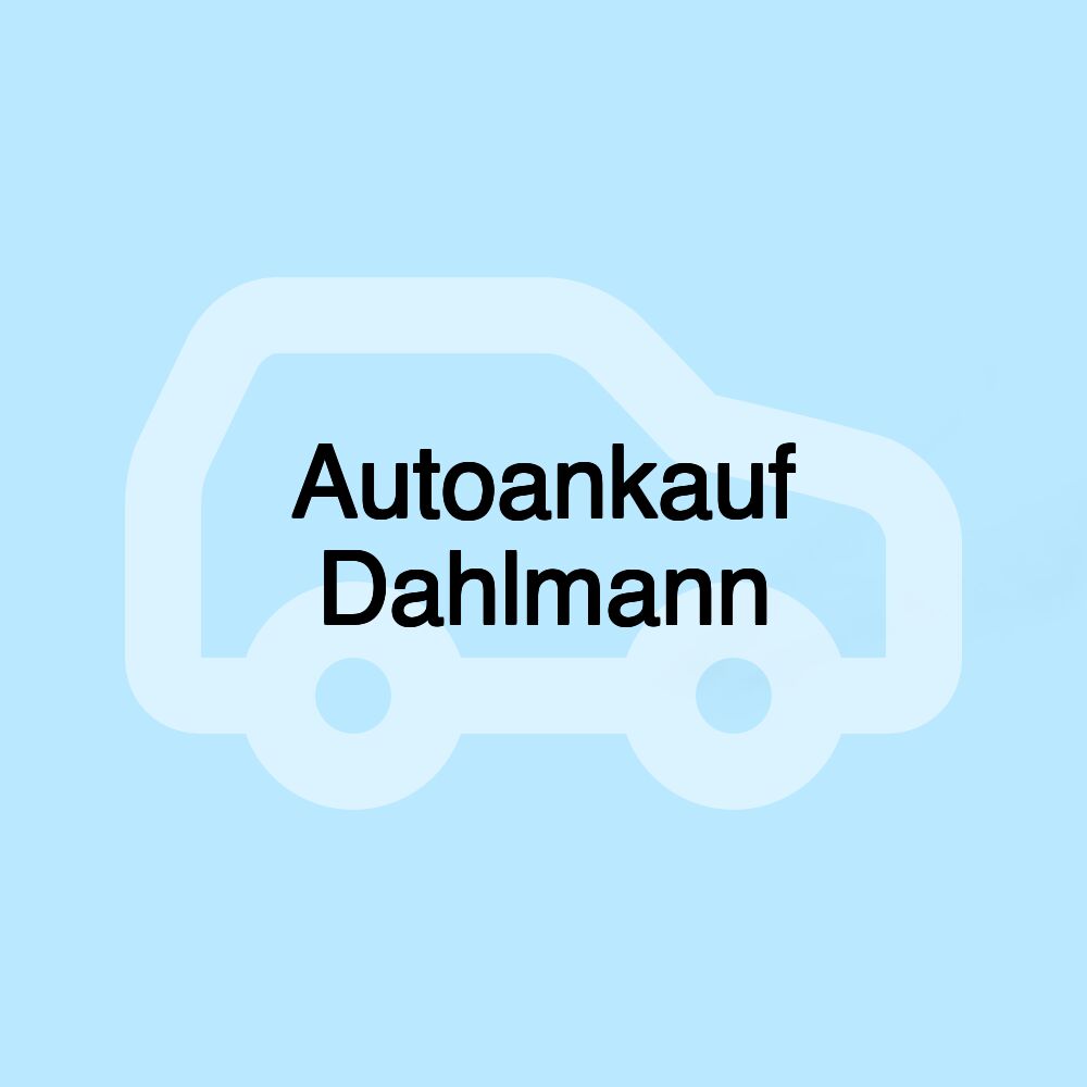 Autoankauf Dahlmann