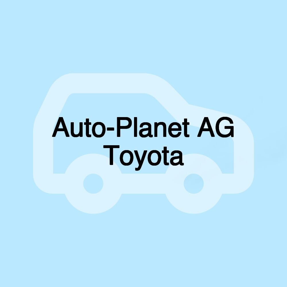 Auto-Planet AG Toyota