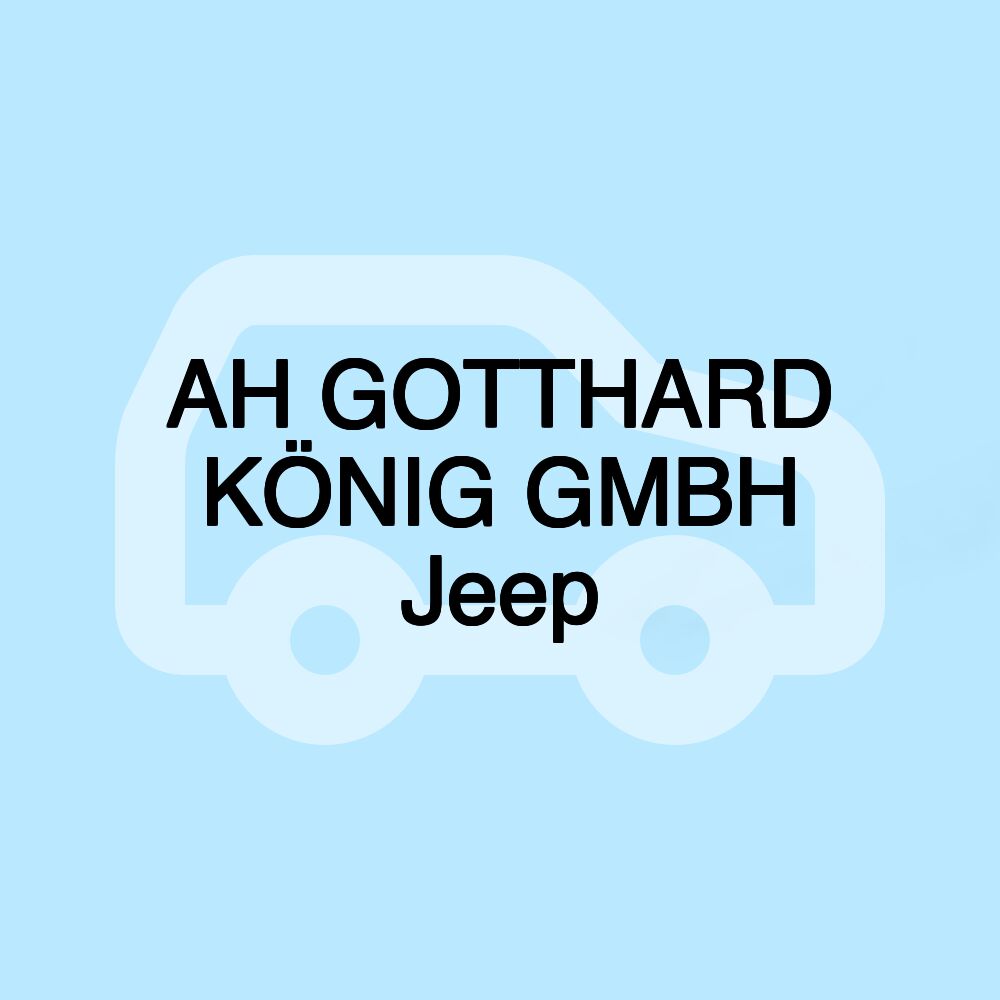 AH GOTTHARD KÖNIG GMBH Jeep