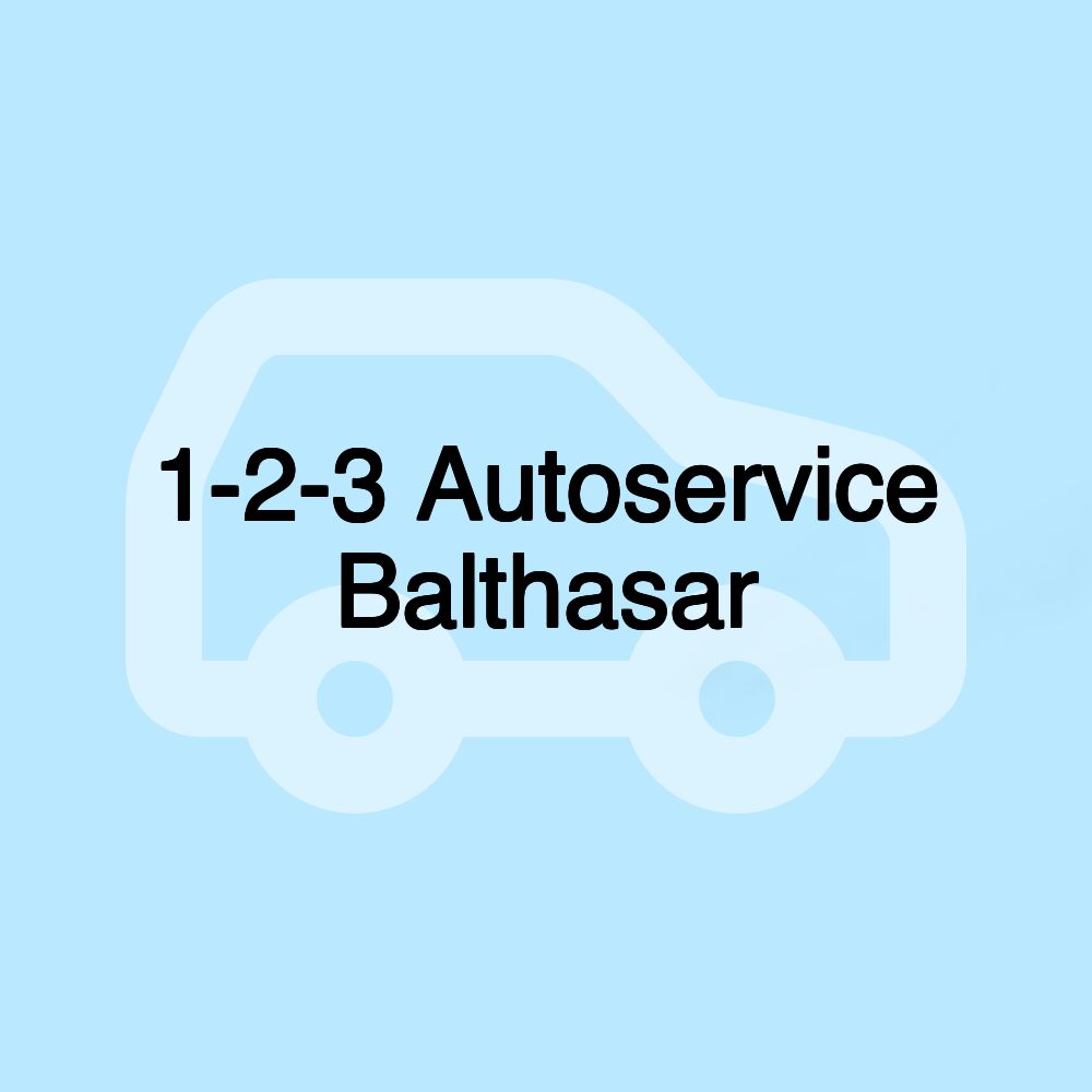 1-2-3 Autoservice Balthasar