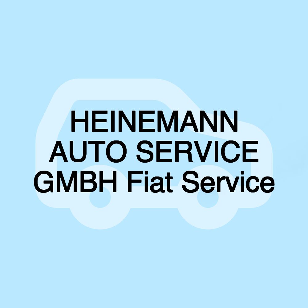 HEINEMANN AUTO SERVICE GMBH Fiat Service