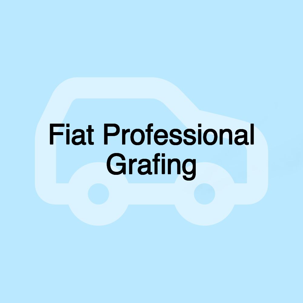 Fiat Professional Grafing