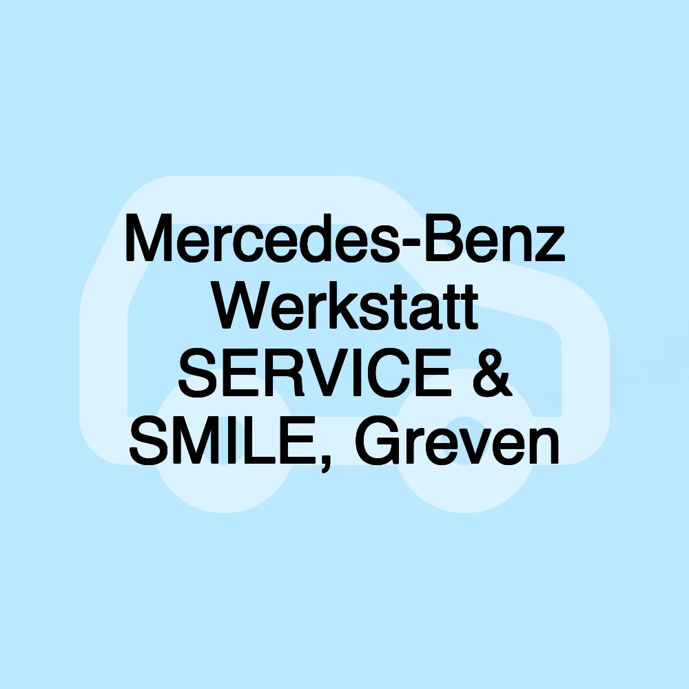 Mercedes-Benz Werkstatt SERVICE & SMILE, Greven