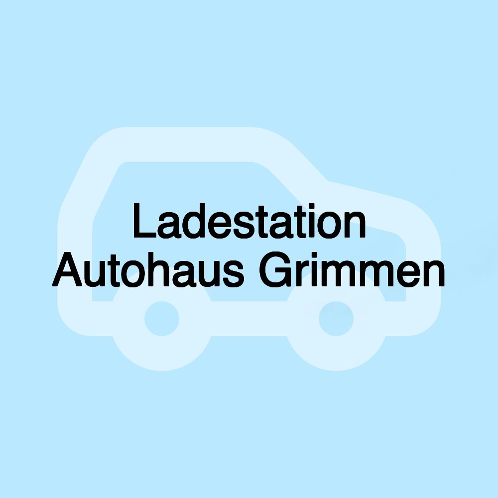 Ladestation Autohaus Grimmen