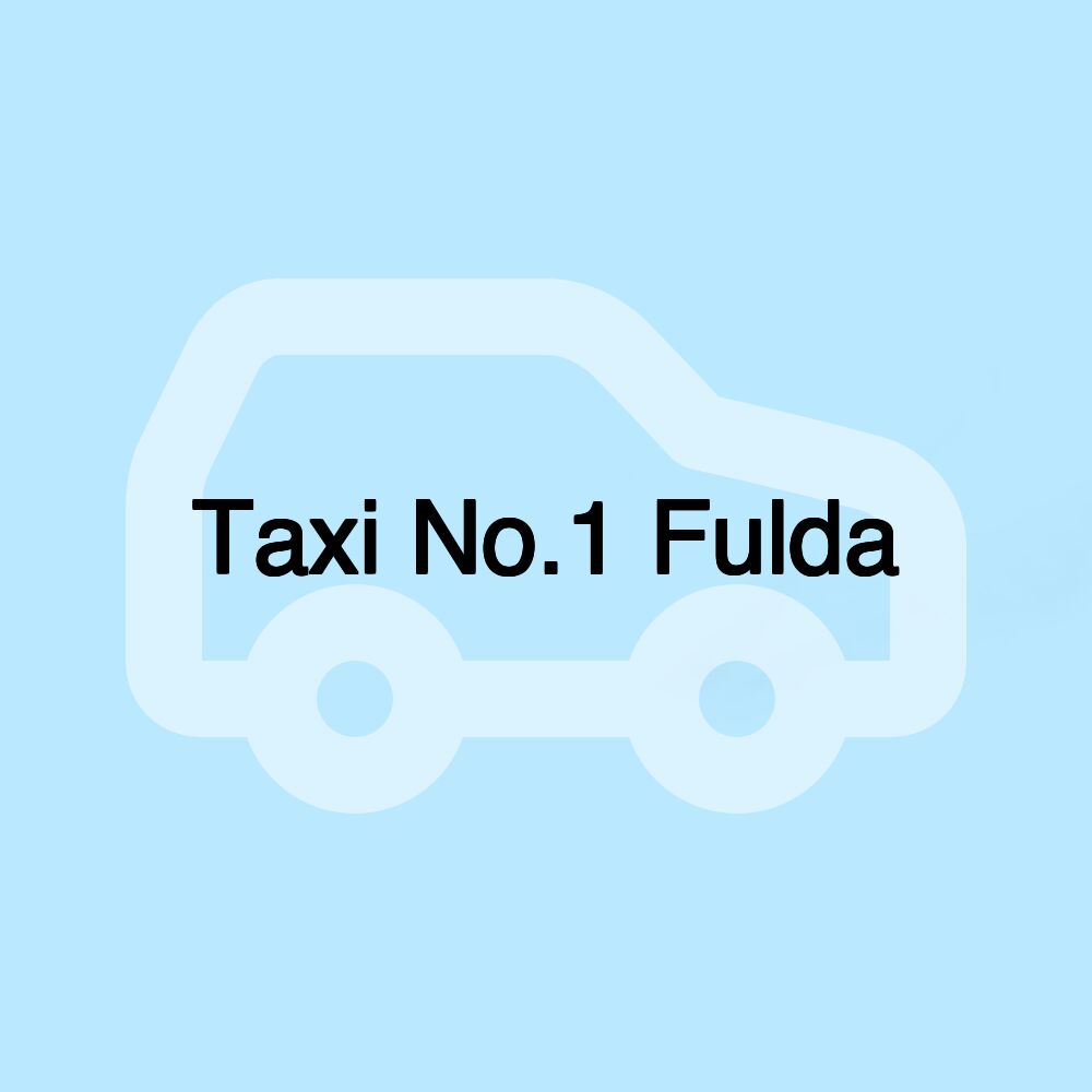 Taxi No.1 Fulda