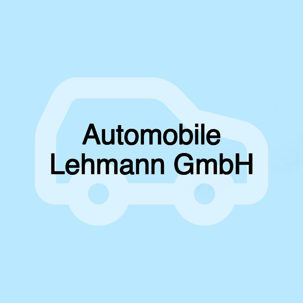 Automobile Lehmann GmbH