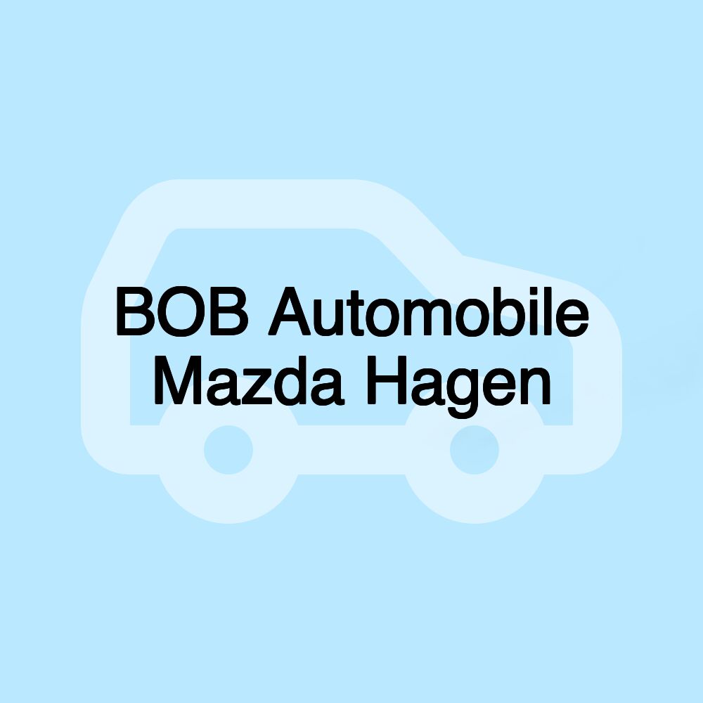 BOB Automobile Mazda Hagen