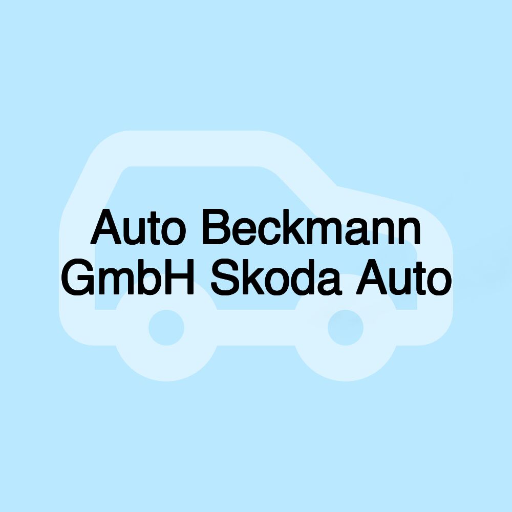 Auto Beckmann GmbH Skoda Auto