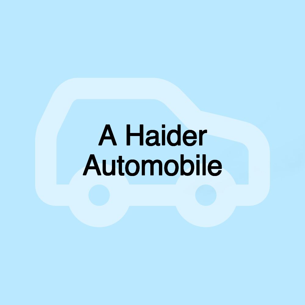 A Haider Automobile