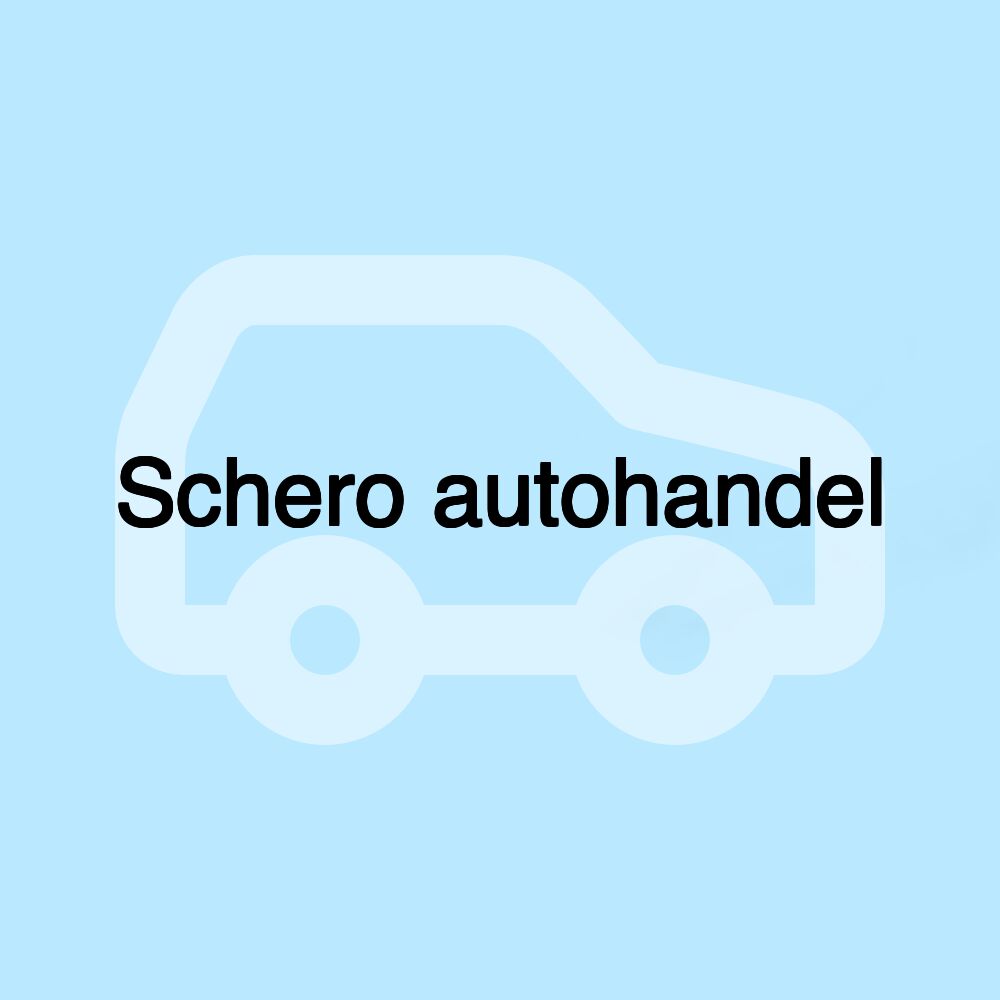 Schero autohandel