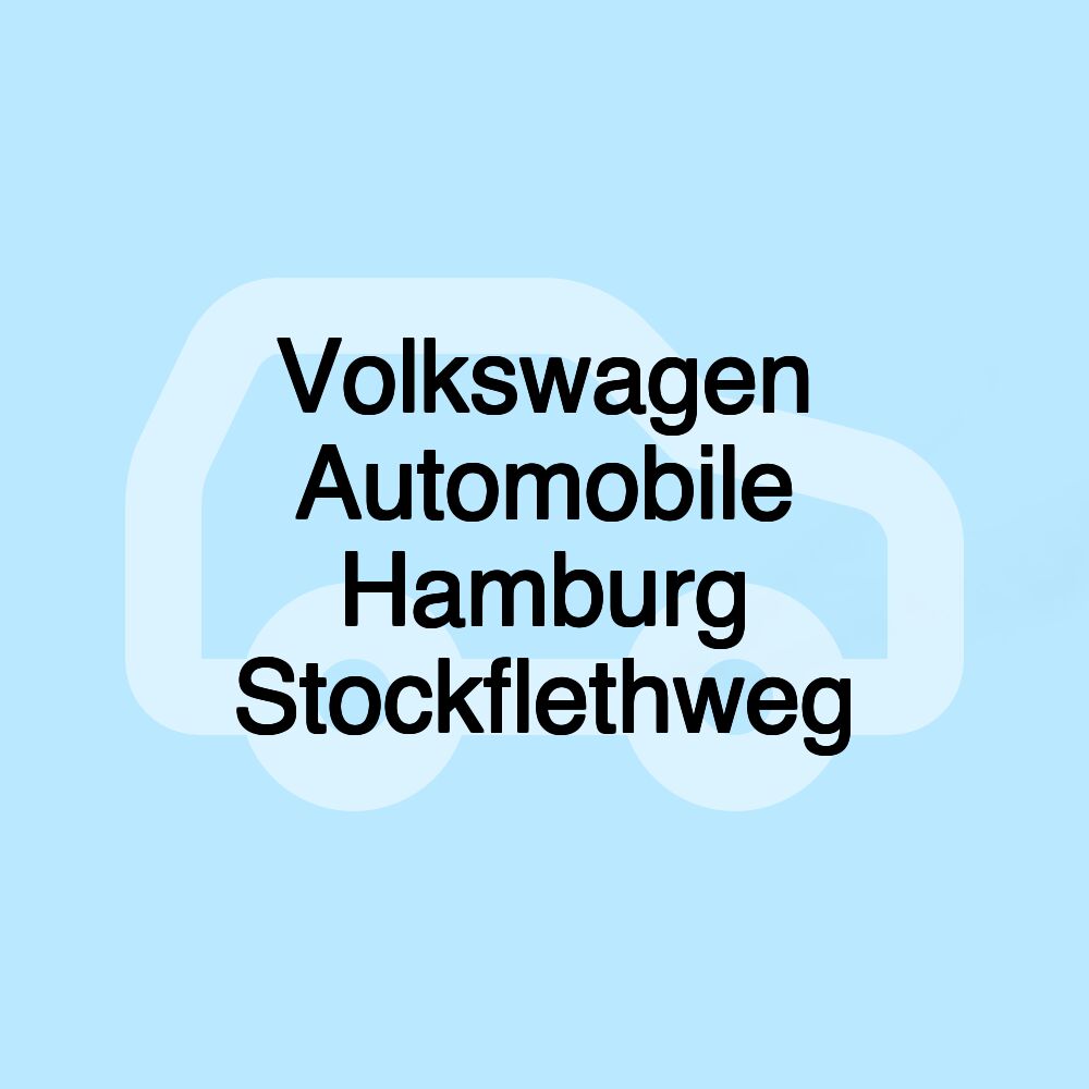 Volkswagen Automobile Hamburg Stockflethweg