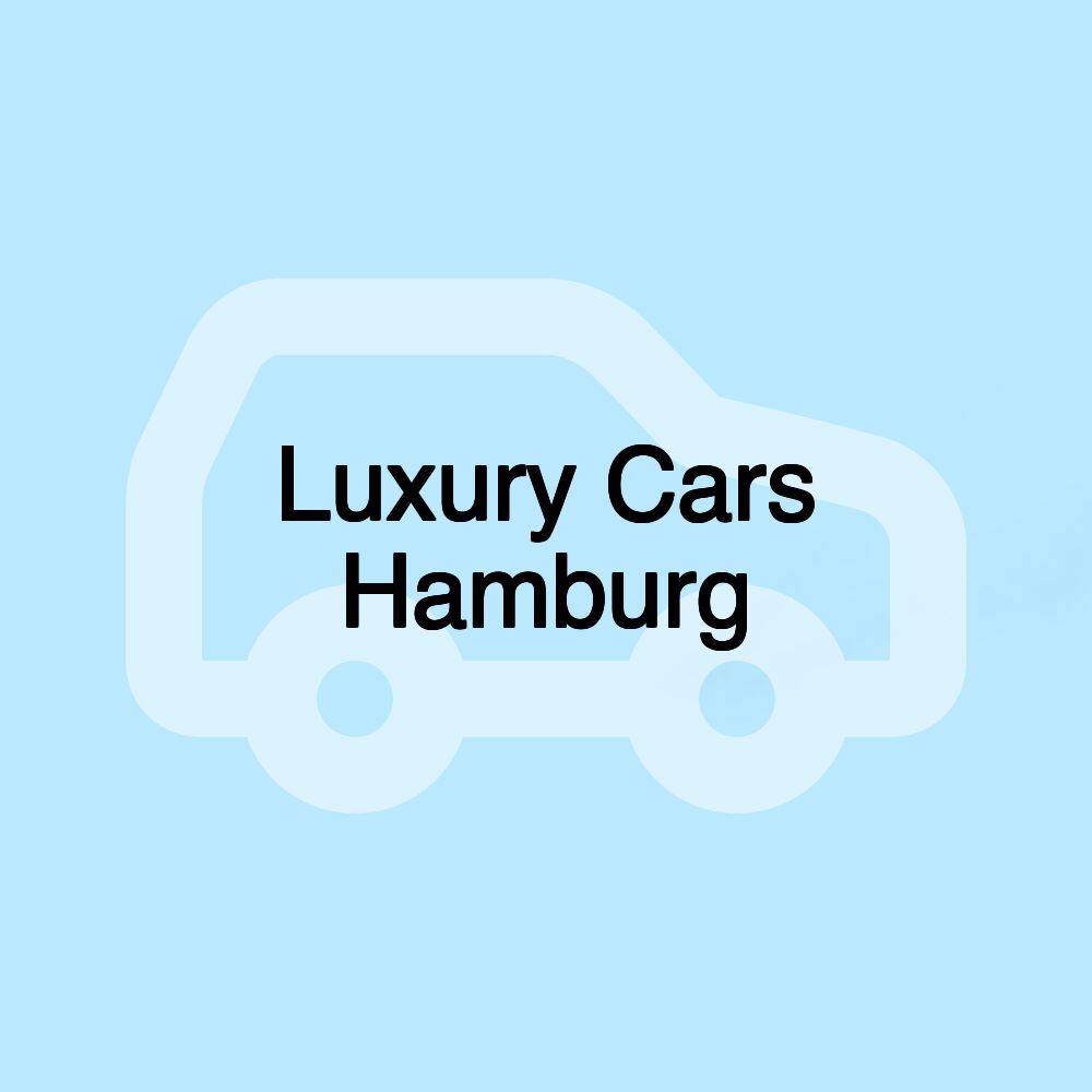 Luxury Cars Hamburg