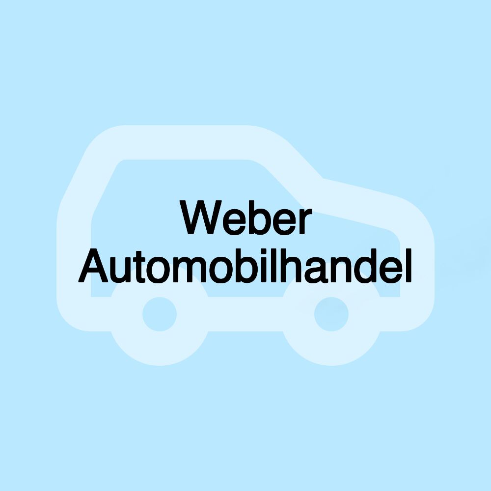 Weber Automobilhandel