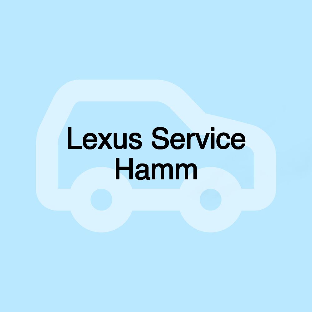 Lexus Service Hamm