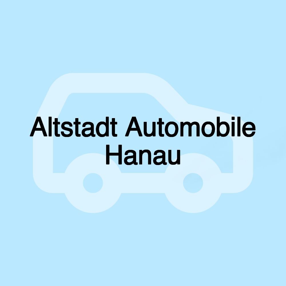 Altstadt Automobile Hanau