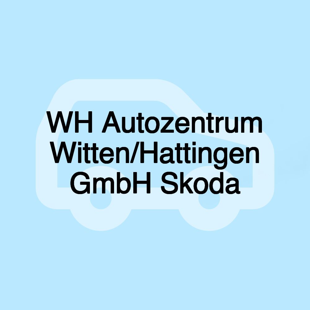 WH Autozentrum Witten/Hattingen GmbH Skoda