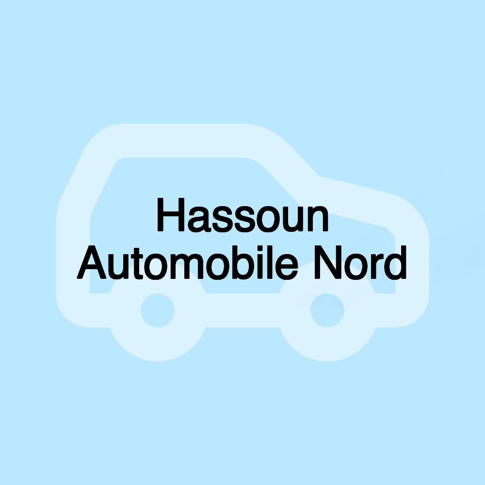 Hassoun Automobile Nord