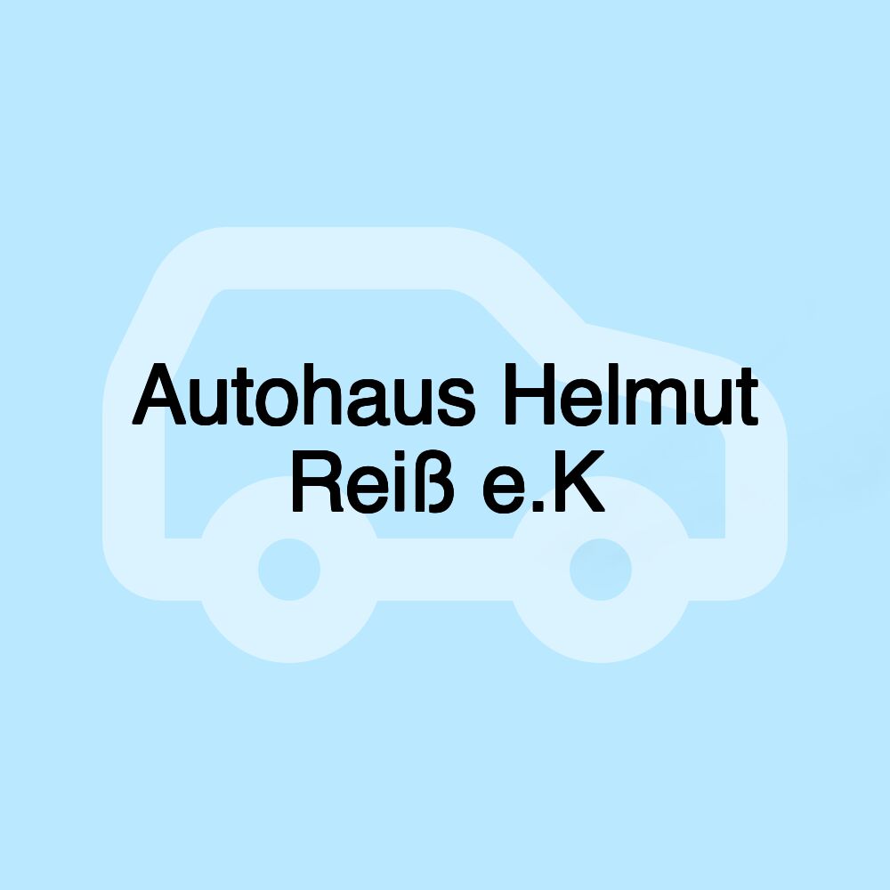 Autohaus Helmut Reiß e.K