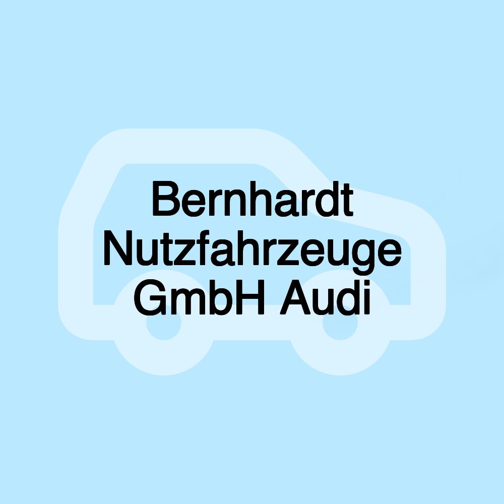 Bernhardt Nutzfahrzeuge GmbH Audi