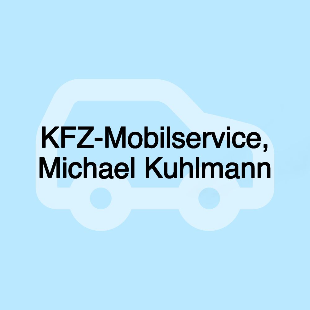 KFZ-Mobilservice, Michael Kuhlmann