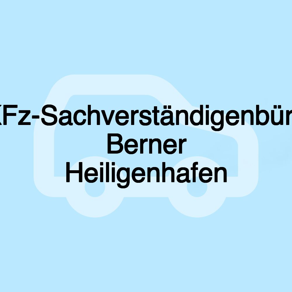 KFz-Sachverständigenbüro Berner Heiligenhafen