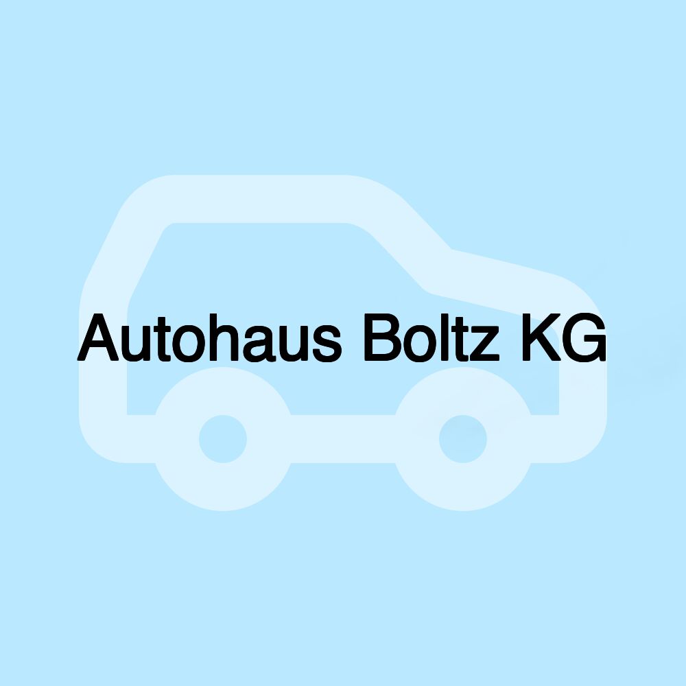 Autohaus Boltz KG