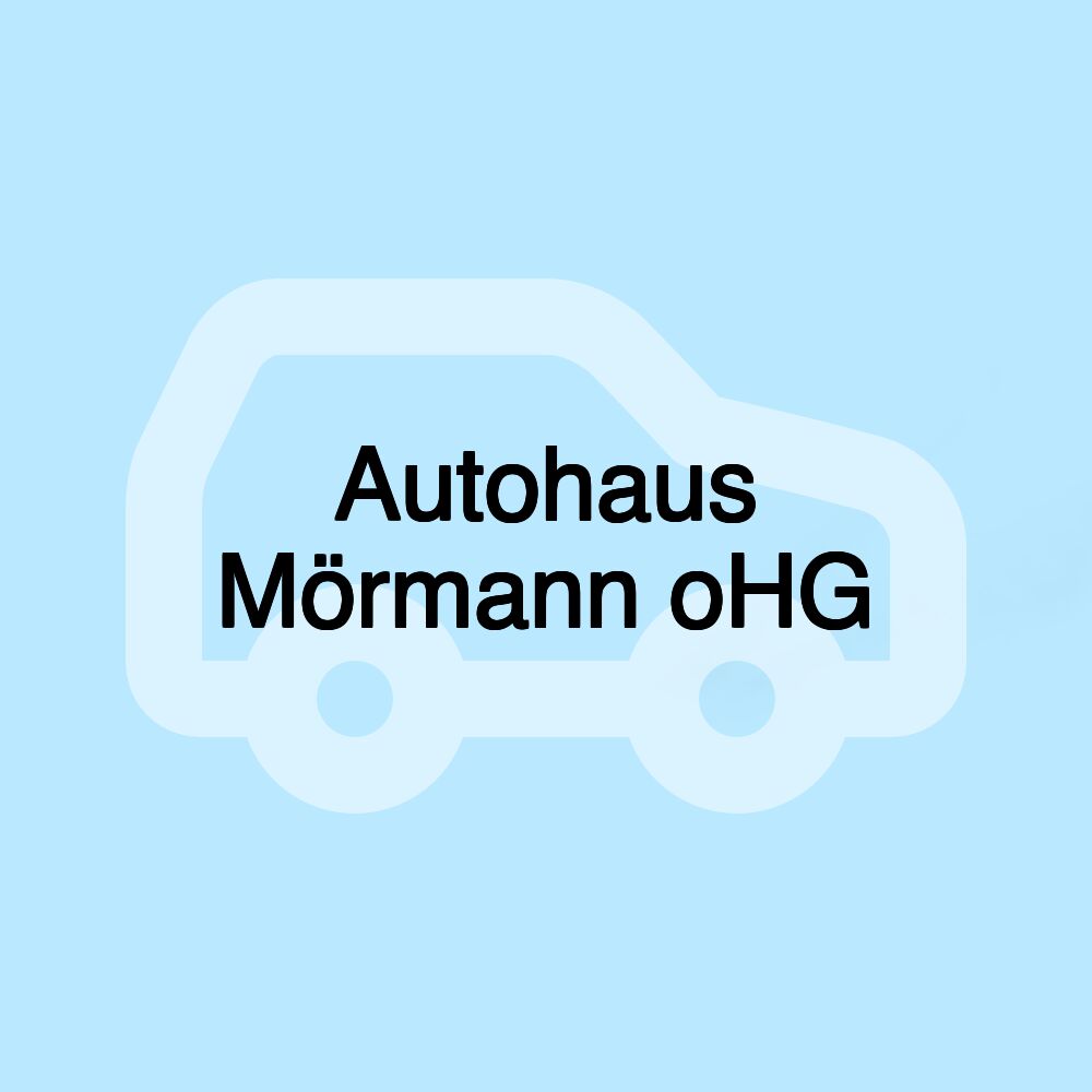 Autohaus Mörmann oHG