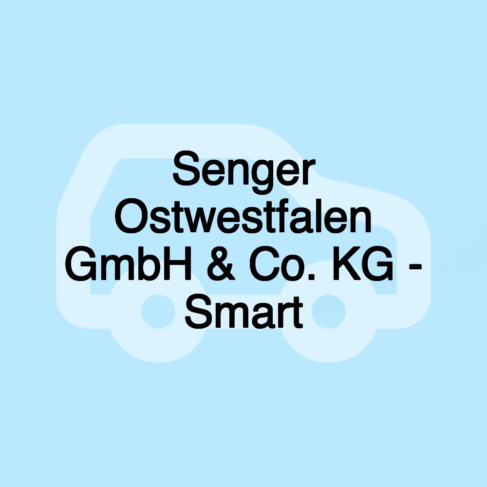 Senger Ostwestfalen GmbH & Co. KG - Smart