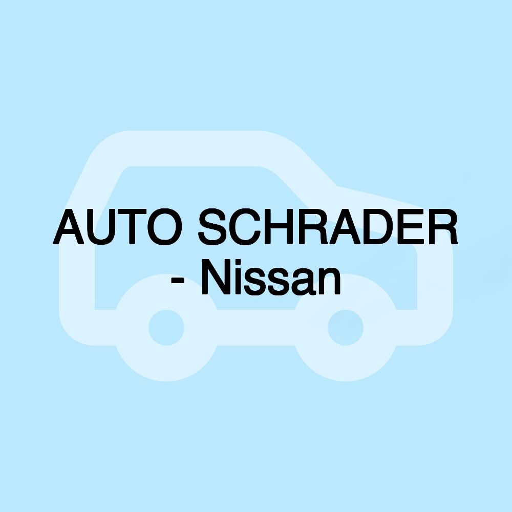 AUTO SCHRADER - Nissan