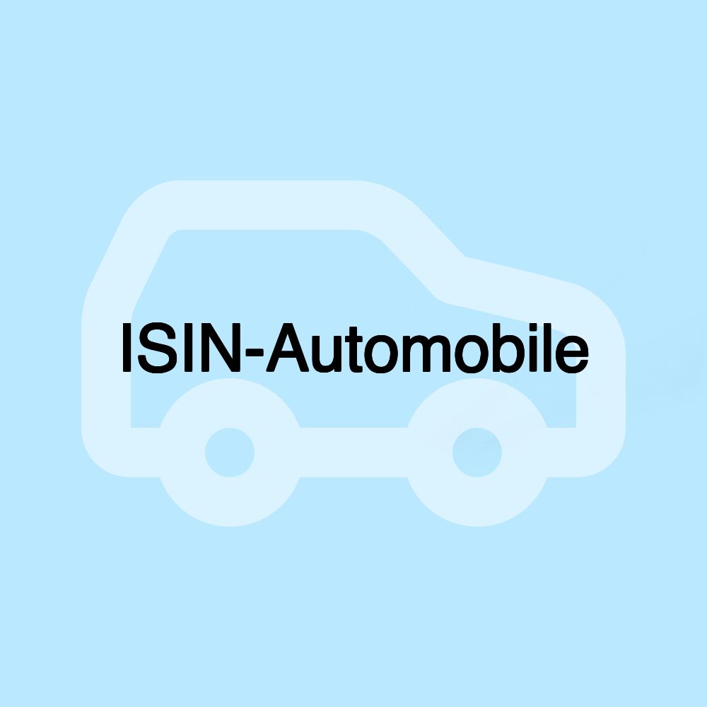 ISIN-Automobile