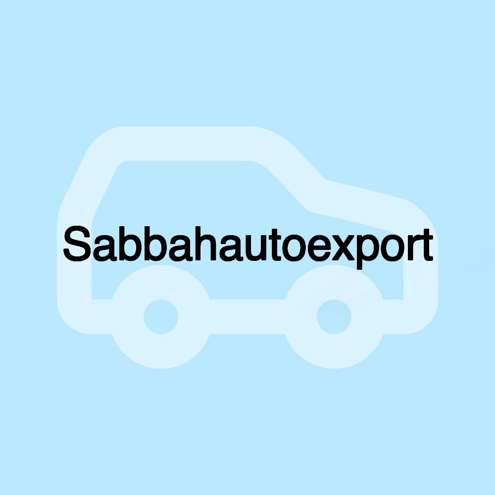 Sabbahautoexport