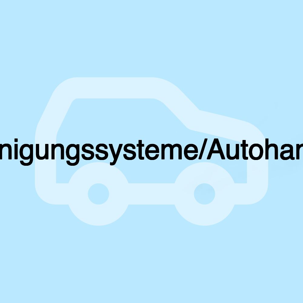 Reinigungssysteme/Autohandel