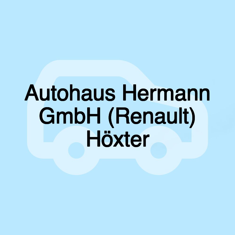 Autohaus Hermann GmbH (Renault) Höxter