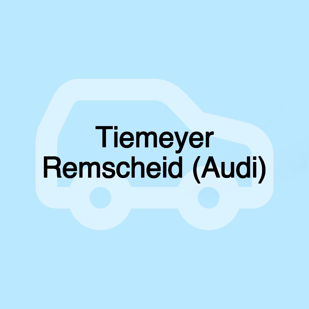 Tiemeyer Remscheid (Audi)