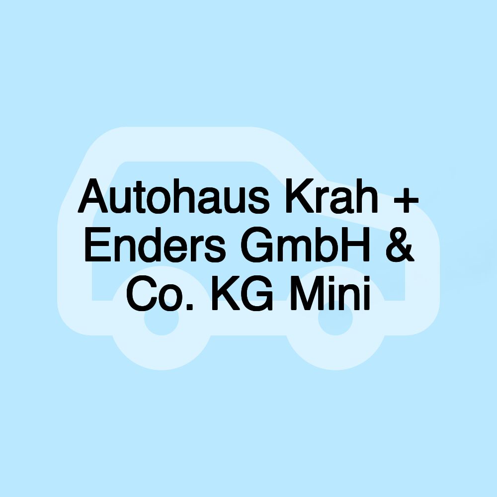 Autohaus Krah + Enders GmbH & Co. KG Mini