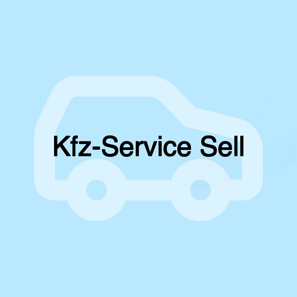 Kfz-Service Sell