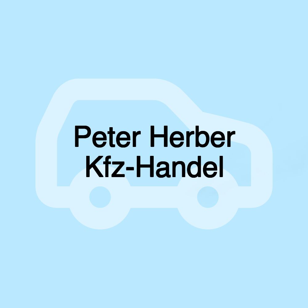 Peter Herber Kfz-Handel