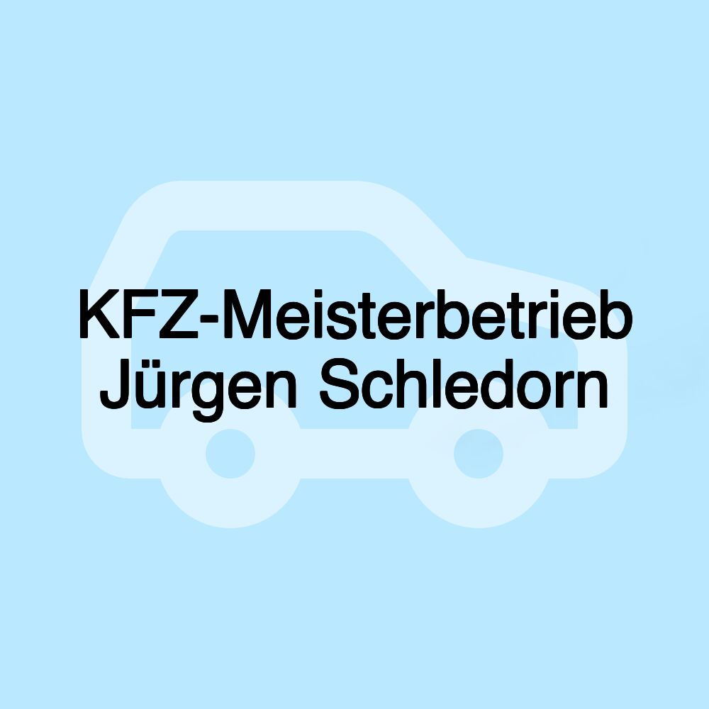 KFZ-Meisterbetrieb Jürgen Schledorn