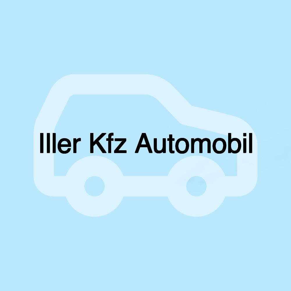 Iller Kfz Automobil