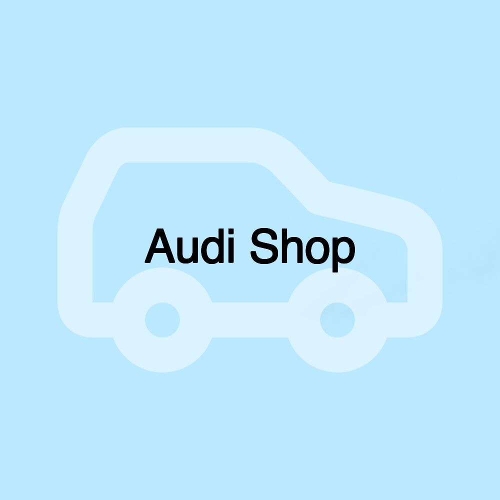 Audi Shop