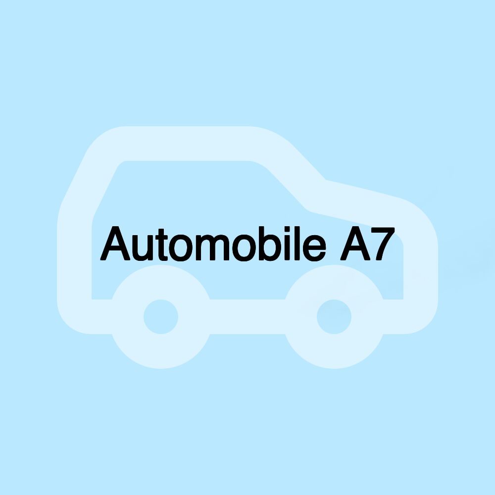 Automobile A7