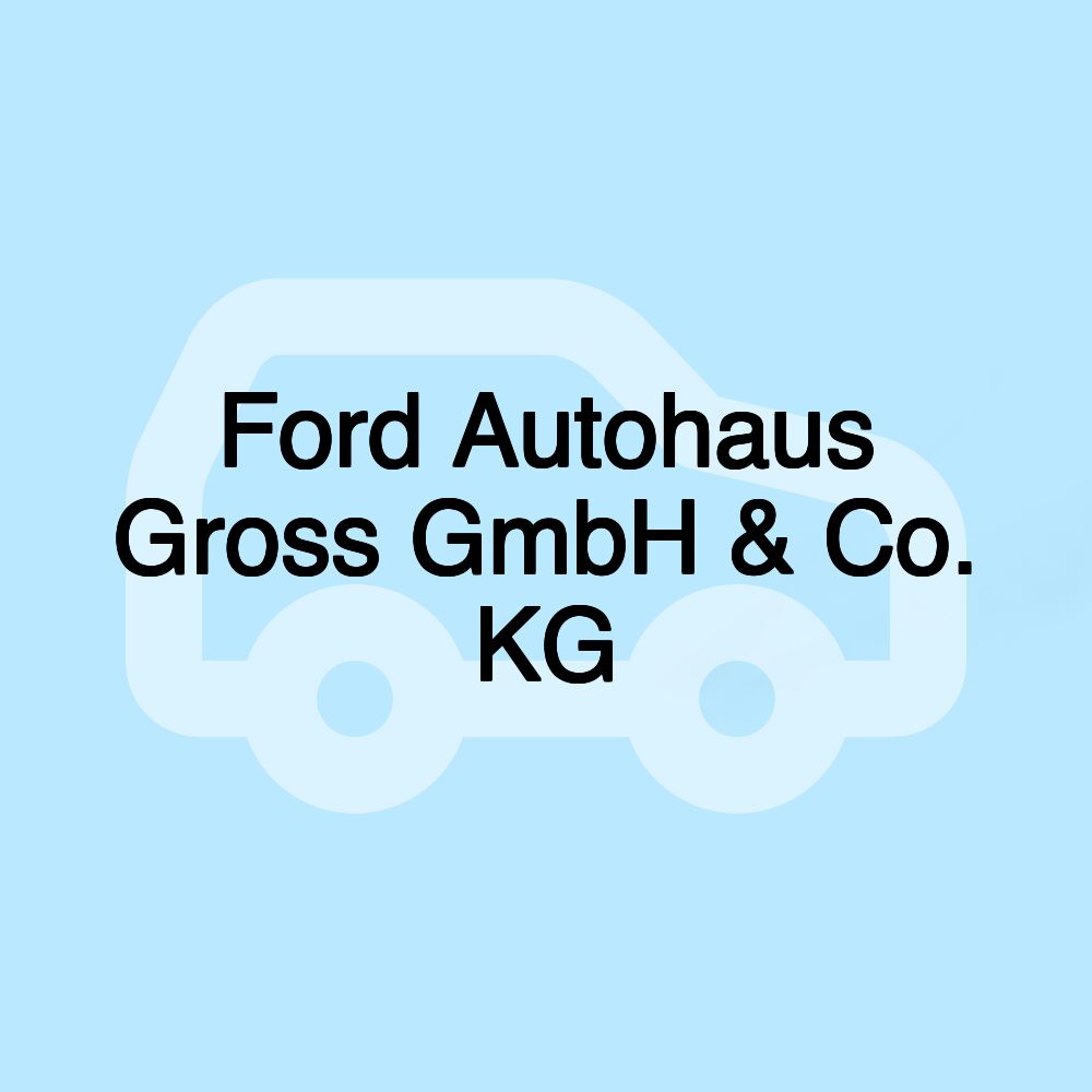 Ford Autohaus Gross GmbH & Co. KG