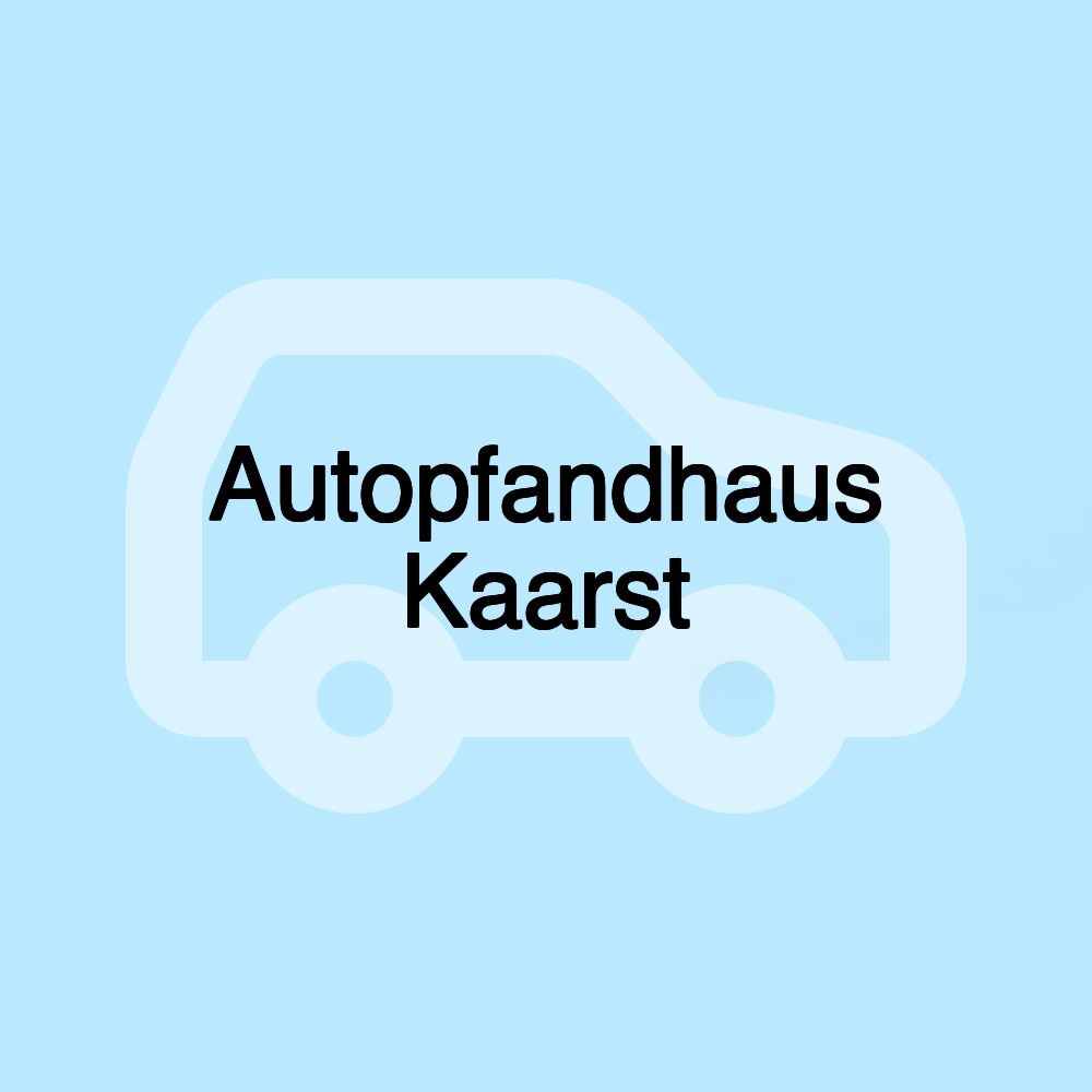 Autopfandhaus Kaarst