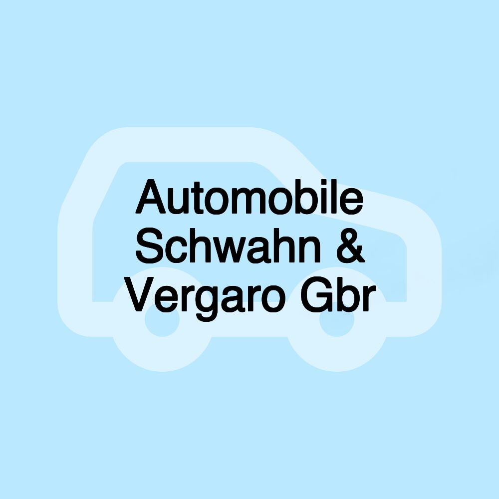 Automobile Schwahn & Vergaro Gbr