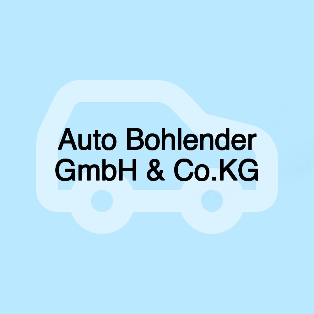 Auto Bohlender GmbH & Co.KG