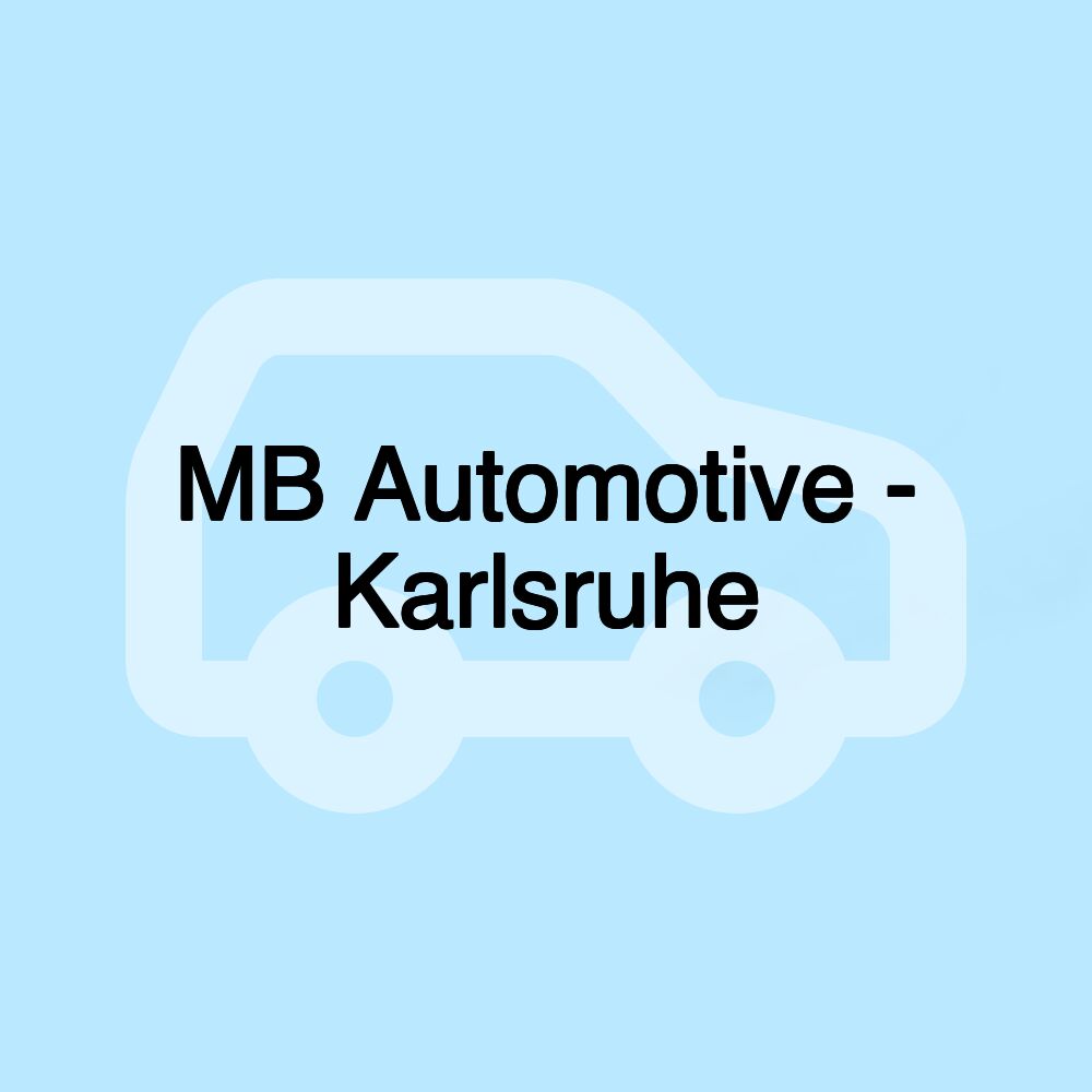 MB Automotive - Karlsruhe