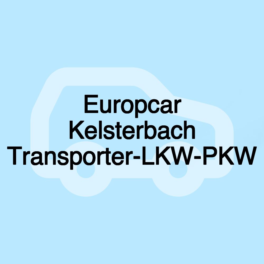 Europcar Kelsterbach Transporter-LKW-PKW