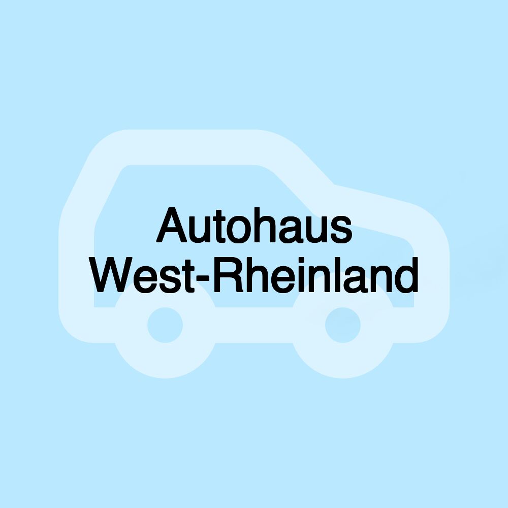 Autohaus West-Rheinland